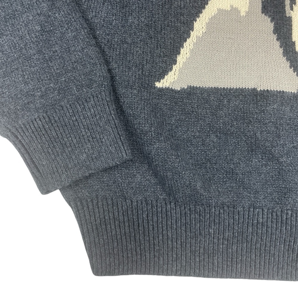 Wind River Heritage Mens Knit Mountain Sunset Graphic Crewneck Sweater Size L - Picture 4 of 8